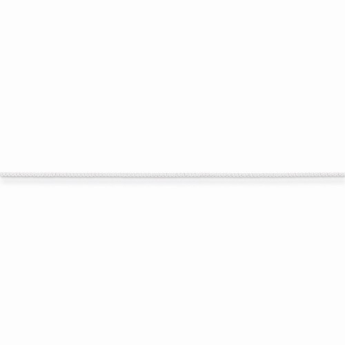 0.6 mm Box Chain Anklet in 925 Sterling Silver