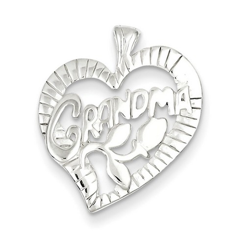 Grandma Charm in 925 Sterling Silver