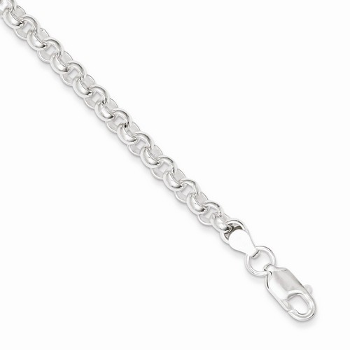 2.25 mm Singapore Chain Bracelet in 925 Sterling Silver