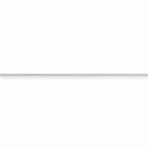 0.85 mm Diamond-Cut Snake Chain in 925 Sterling Silver