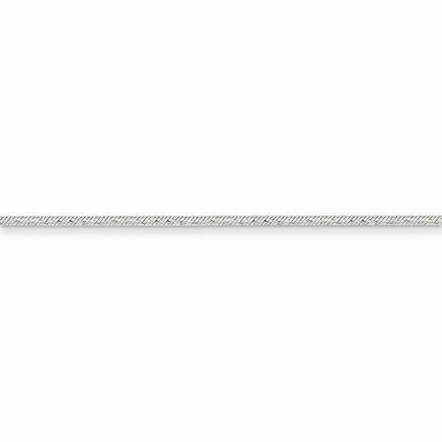 1.5 mm Diamond-Cut Snake Chain in 925 Sterling Silver