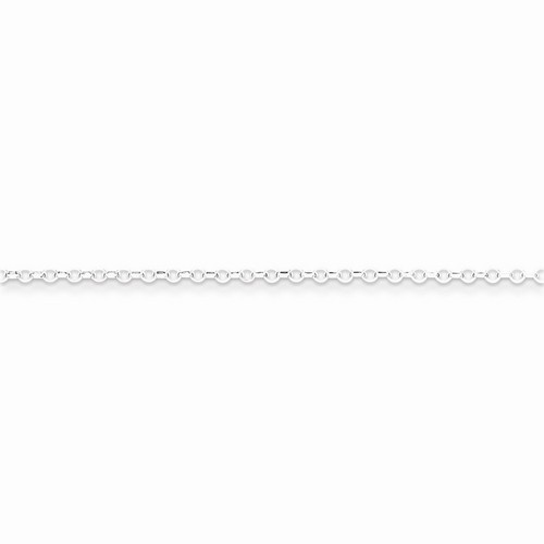 1.75 mm Diamond-Cut Cable Chain in 925 Sterling Silver