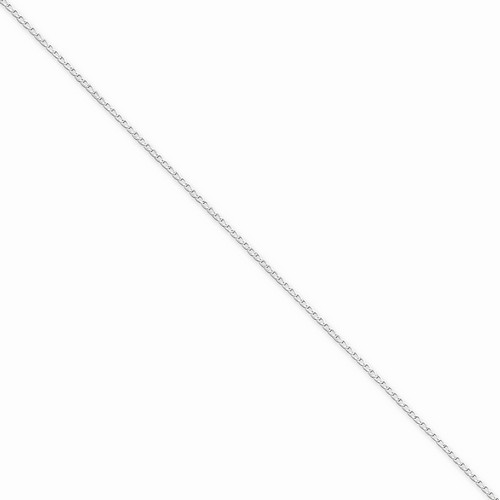 1.15 mm Curb Chain in 925 Sterling Silver