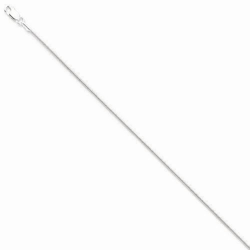 1.25 mm Snake Chain Bracelet in 925 Sterling Silver